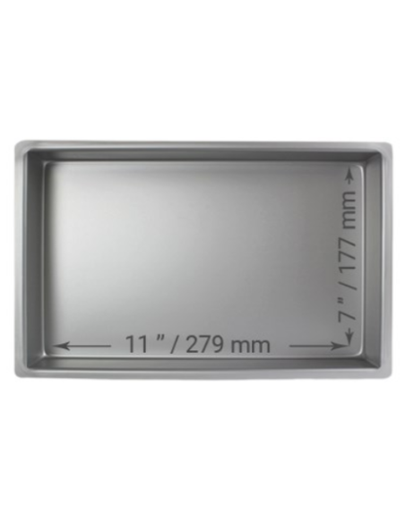 Molde Rectangular Metal 17,8x27,9x7,6cm PME