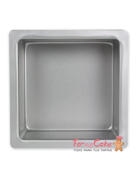 Molde Cuadrado Metal 25,4x25,4x10,2cm PME