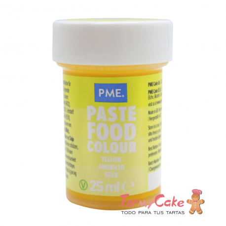 Colorante Pasta Amarillo PME 25gr