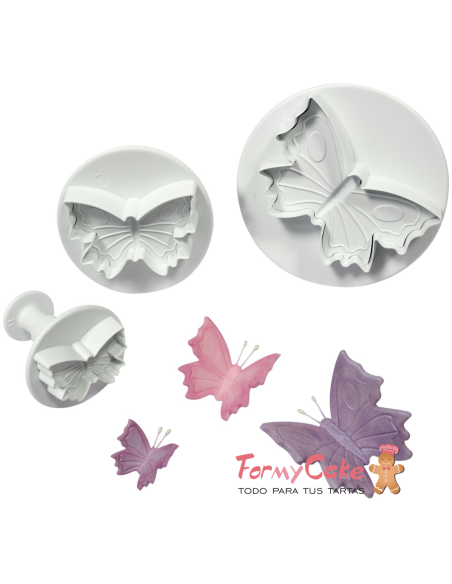 Cortantes Mariposas 3ud PME