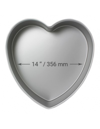 Molde Metal Corazón 35,6x7,5cm PME
