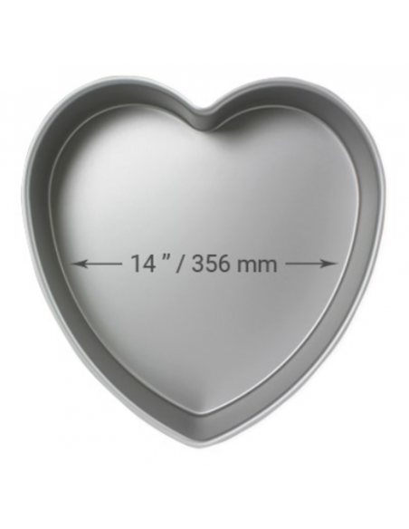Molde Metal Corazón 35,6x7,5cm PME
