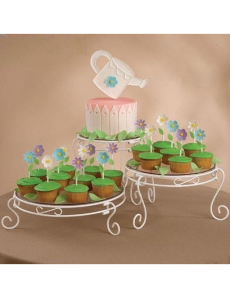 Soporte Metal Para Tartas 3uds Wilton