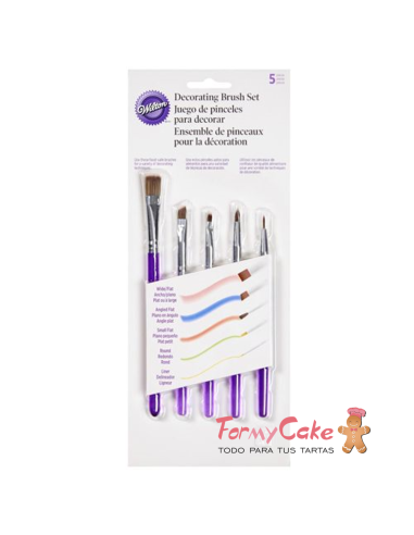 Set de Pinceles 5uds Wilton