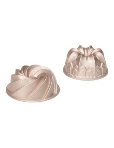 Molde Aluminio Bundt 2uds Patisse 2