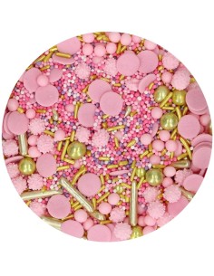 Sprinkle Medley Glamour Pink 180g Funcakes 2