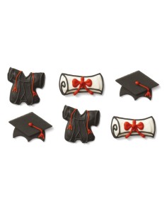 Figuritas de Azúcar Graduación 6ud Decora 2