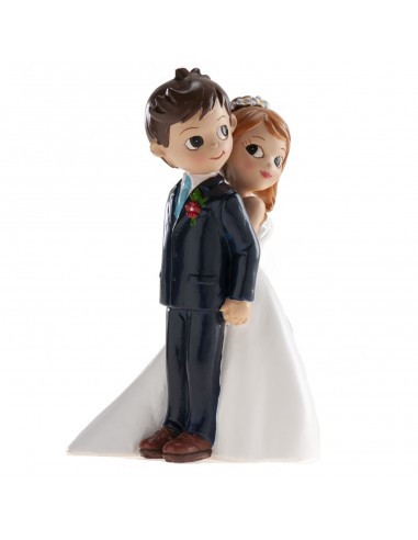 Figura para Tarta Boda "De Espaldas" 16cm Dekora
