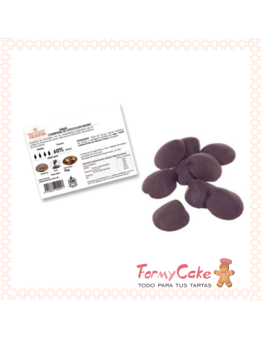 Cobertura Extra Negra 1kg Trapa