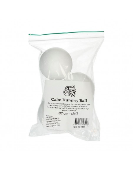 Dummie Esfera 7cm Funcakes