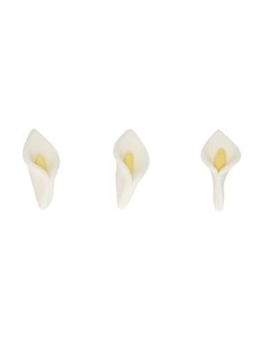 Set Decoraciones De Azúcar Callas Blancas, 24ud. Funcakes