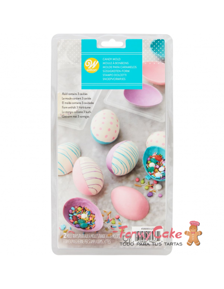 Molde Para Chocolate De huevo De pascua Wilton