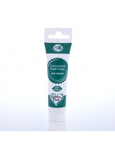 Colorante Gel Verde Mar Progel 25gr De Rainbow Dust