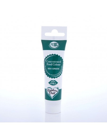 Colorante Gel Verde Mar Progel 25gr De Rainbow Dust