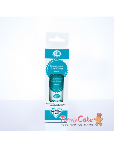 Colorante Gel Aqua Progel 25gr De Rainbow Dust
