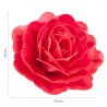 Rosa Gigante De Oblea Color Rojo Dekora