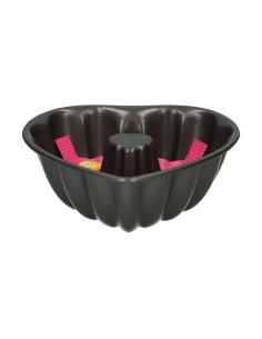 Molde Bundt Corazón Acanalado Wilton 2
