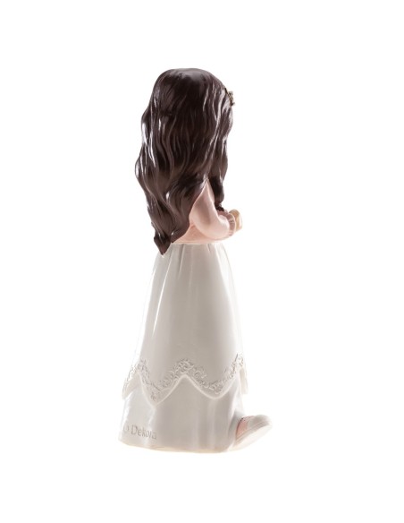 Figura para Tarta Comunión Niña Con Zapatillas Dekora