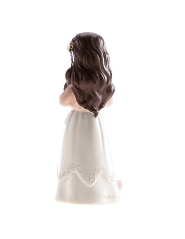 Figura para Tarta Comunión Niña Con Zapatillas Dekora