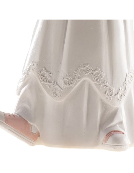Figura para Tarta Comunión Niña Con Zapatillas Dekora