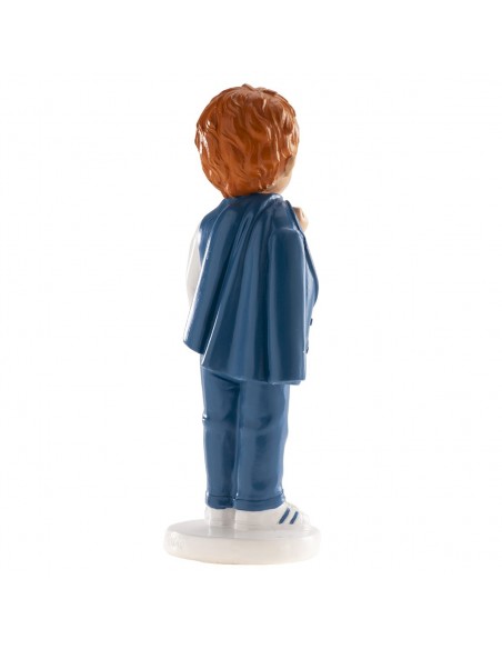 Figura para Tarta Comunión Niño Con Zapatillas Dekora