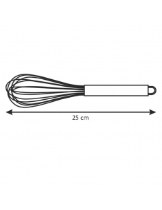 Batidor Barillas de Silicona 25cm Tescoma 2
