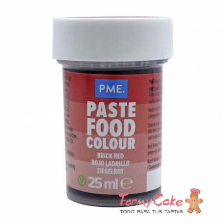 Colorante Pasta Rojo 25gr PME
