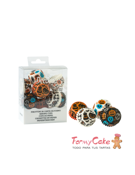 Minicápsulas Cupcakes Halloween 200uds Decora