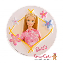 Silueta 2D De Barbie Nº3 Dekora
