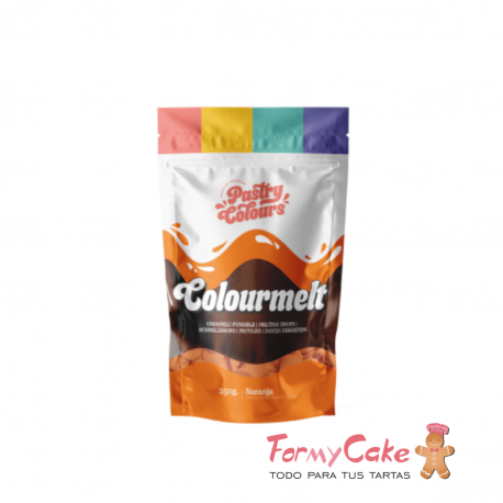 ColorMelt Naranja 250gr Pastrycolour
