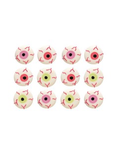 Ojos Aterradores Comestibles 12uds Decora 2