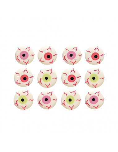 Ojos Aterradores Comestibles 12uds Decora