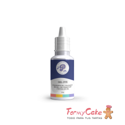 Colorante Gel Azul Real Liposoluble 30ml. Pastry Colours
