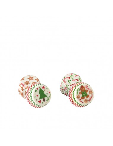 Minicápsulas Cupcakes Navidad 200uds Decora