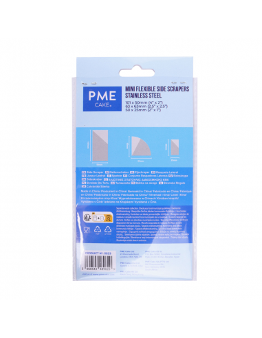 Juego Mini Espatulas Flexibles 3ud PME