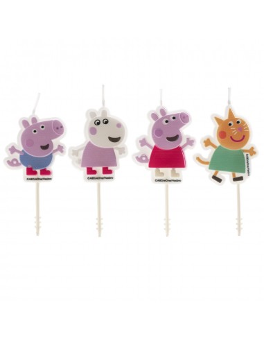 Velas Peppa Pig Y Amigos Dekora