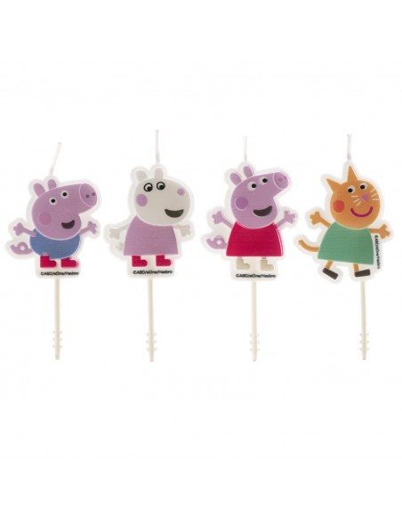 Velas Peppa Pig Y Amigos Dekora