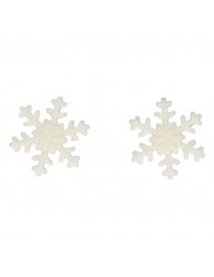 Copos De Nieve Blancos de Azúcar 12ud Funcakes 2