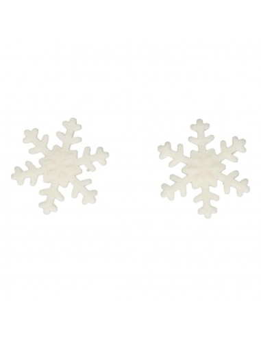 Copos De Nieve Blancos de Azúcar 12ud Funcakes
