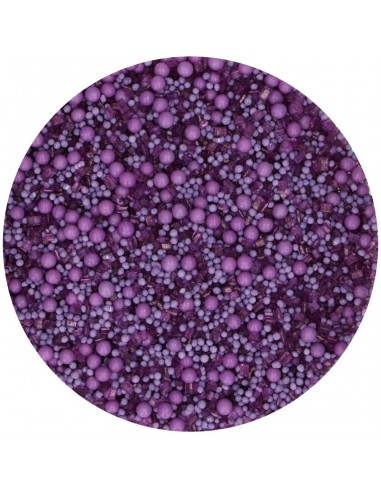 Decoración Comestible Sprinkle Medley Morado 70g Funcakes
