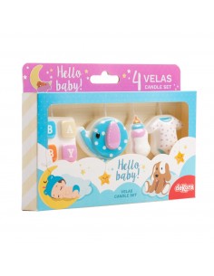 Velas My baby 4ud Dekora 2