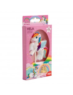 Vela Cumpleaños Unicornio Dekora 2