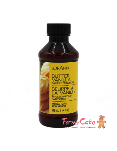 Emulsión Butter Vainilla 118ml Lorann