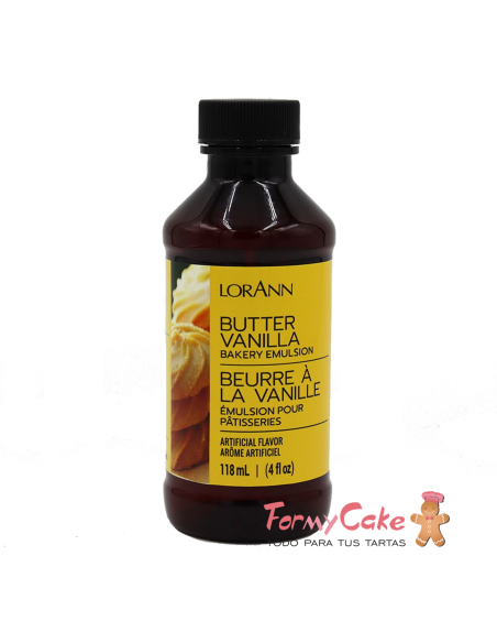 Emulsión Butter Vainilla 118ml Lorann