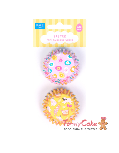 Minicápsulas Aluminio Pascua 60ud PME