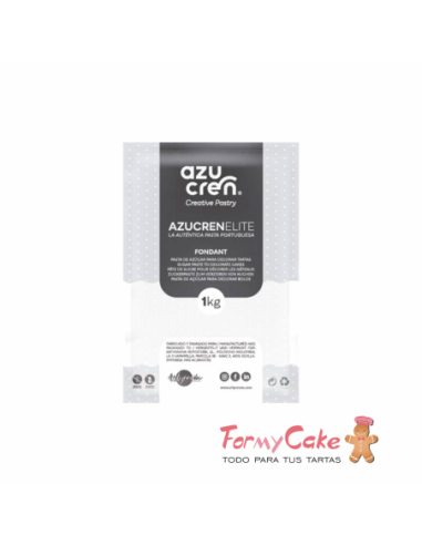 Fondant  Blanco 1kg  (Sin Gluten) Azucren Elite