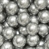 Perlas De Azucar Maxi Plateadas Metalizadas 100gr Decora