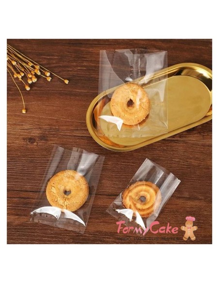 Bolsa Galletas 13x18cm 100uds Azucren
