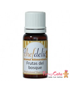 Aroma de Frutas del Bosque 10ml Chef Delice