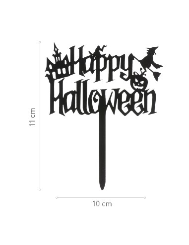 Topper Happy Halloween Dekora